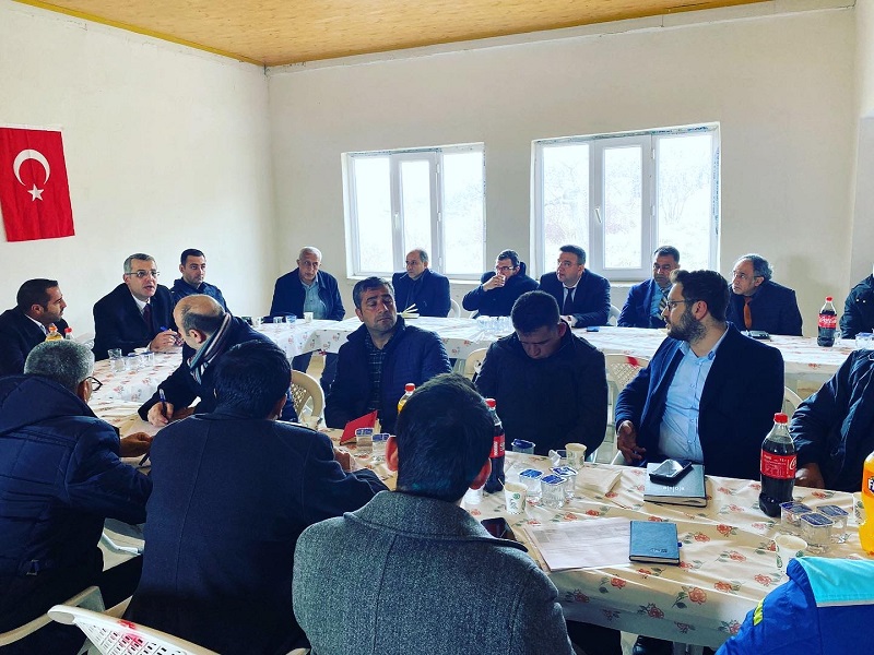 Kaymakamımız Hasan Hüseyin VURAL 3 Kırsal Mahallede İncelemelerde Bulundu