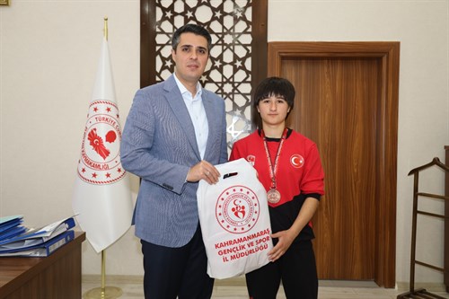 Türkiye Güreş Şampiyonasında Derece Yapan Güreşçilerimizin Ziyareti
